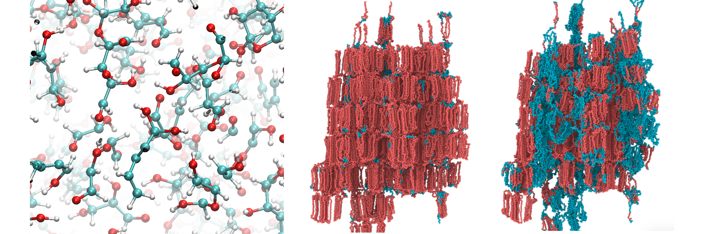 ナノ構造面の分子動力学シミュレーション